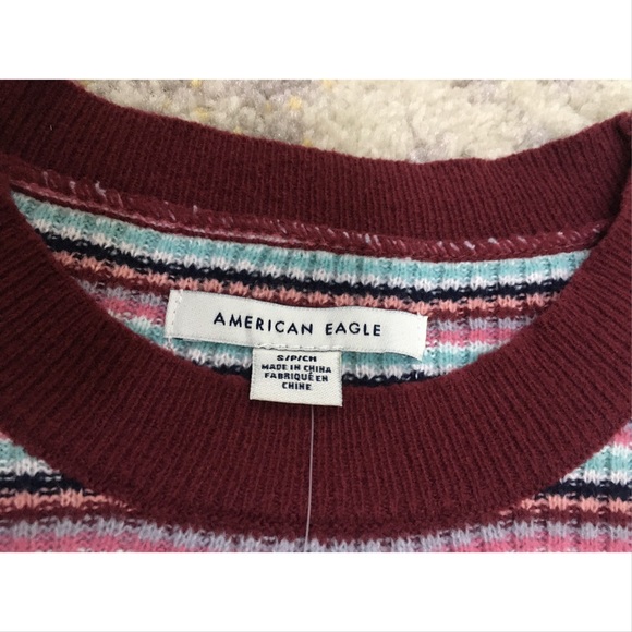 NWT American Eagle super soft striped top, Small - Picture 6 of 7